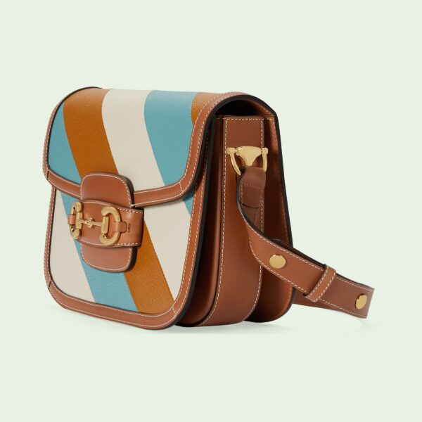 Gucci Horsebit 1955 multicolour leather shoulder bag - Eclate Shop