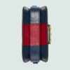 adidas x Gucci Horsebit 1955 dark blue and red leather small bag - Eclate Shop