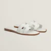 Hermès Blanc Oran Sandals - Eclate Shop