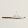 Hermès Blanc Oran Sandals - Eclate Shop