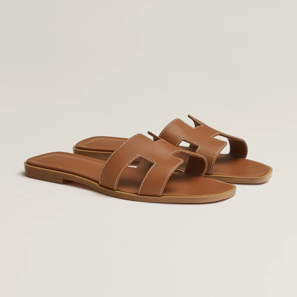 Hermès Oran Sandals - Beige Nude - Eclate Shop