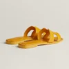 Hermès Jaune Topaze Oran Sandals - Eclate Shop