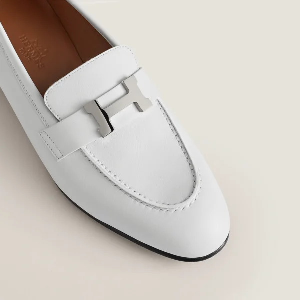 Hermès Blanc Paris Loafer - Eclate Shop