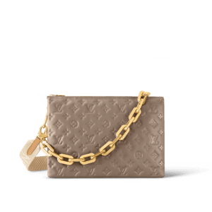 Louis Vuitton Coussin MM | Taupe Brown