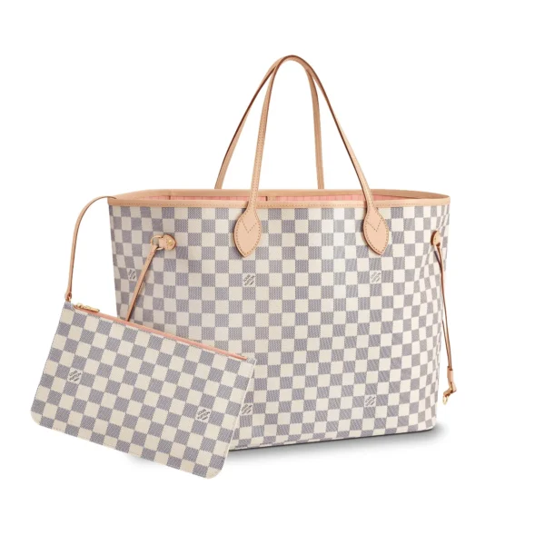 louis vuitton neverfull gm damier azur canvas handbags N41604 PM1 Other view