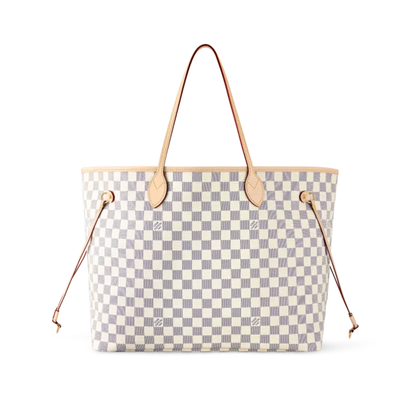 louis vuitton neverfull gm damier azur canvas handbags N41604 PM2 Front view