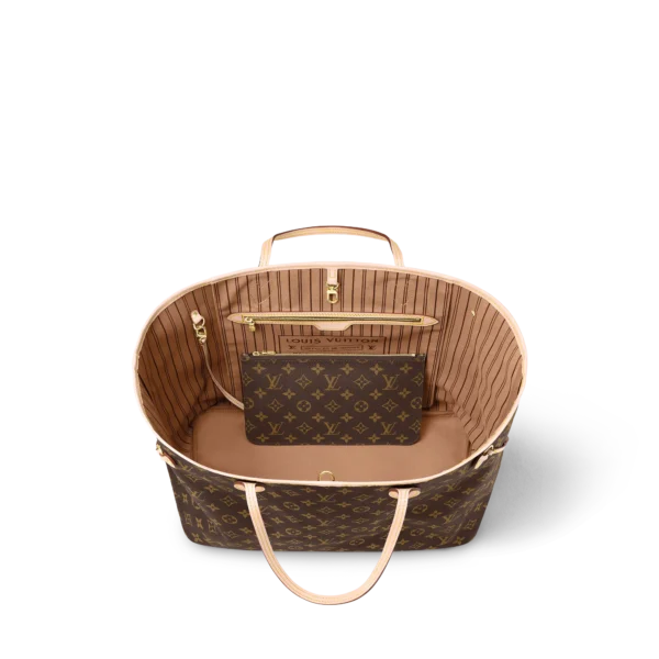 louis vuitton neverfull gm monogram canvas handbags M40990 PM1 Interior view