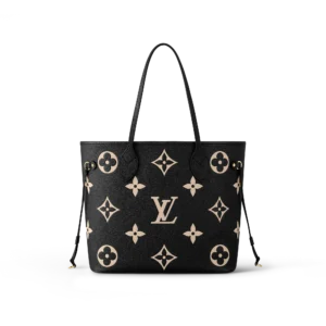 Louis Vuitton Neverfull MM | Black/Beige