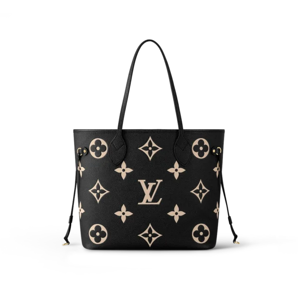 louis vuitton neverfull mm bicolour monogram empreinte leather handbags M58907 PM2 Front view