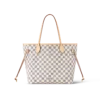 louis vuitton neverfull mm damier azur canvas handbags N41605 PM2 Front view