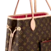 louis vuitton neverfull mm monogram canvas handbags M41177 PM1 Closeup view