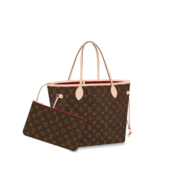 louis vuitton neverfull mm monogram canvas handbags M41177 PM1 Other view