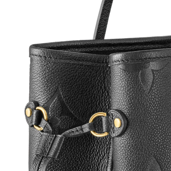 louis vuitton neverfull mm tote bag monogram empreinte leather handbags M45685 PM1 Closeup view