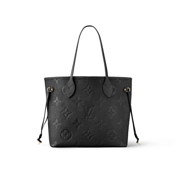 louis vuitton neverfull mm tote bag monogram empreinte leather handbags M45685 PM2 Front view