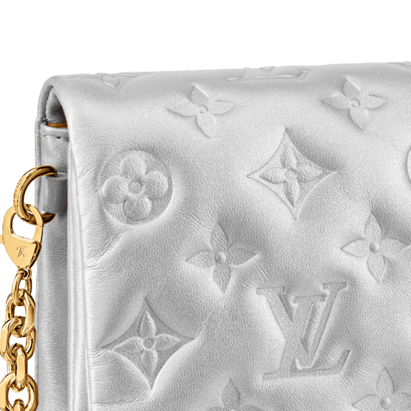 louis vuitton pochette coussin fashion leather wallets and small leather goods M82017 PM1 Closeup view