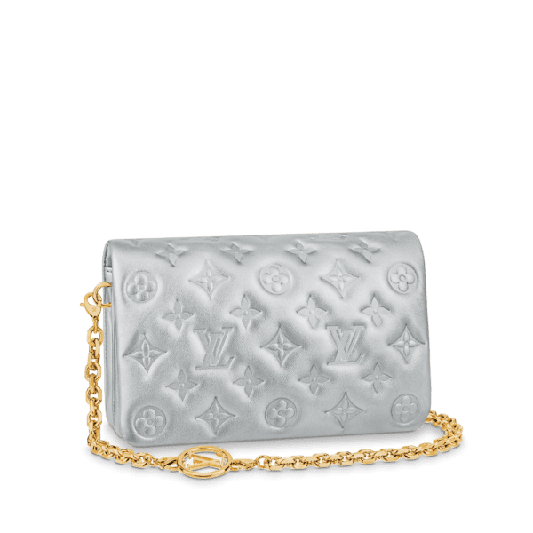 louis vuitton pochette coussin fashion leather wallets and small leather goods M82017 PM2 Front view