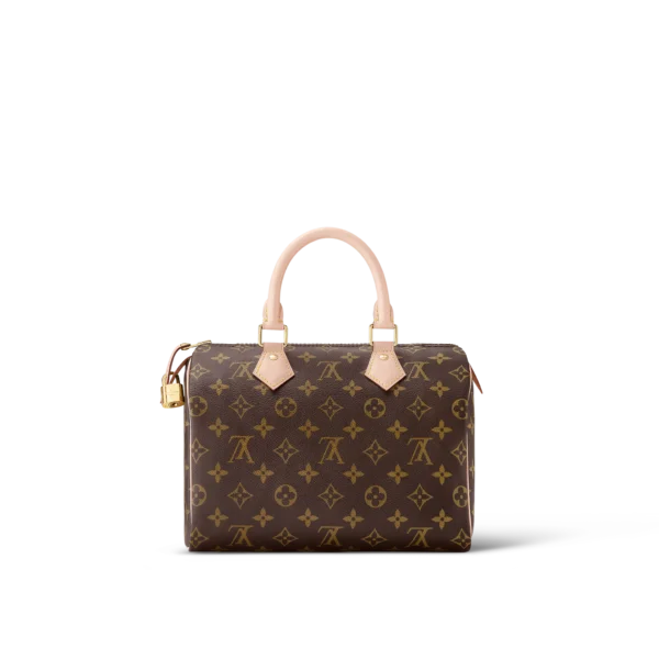 louis vuitton speedy 25 monogram canvas handbags M41109 PM1 Back view