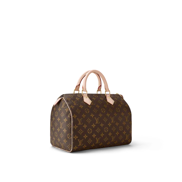 louis vuitton speedy 30 monogram canvas handbags M41108 PM1 Side view