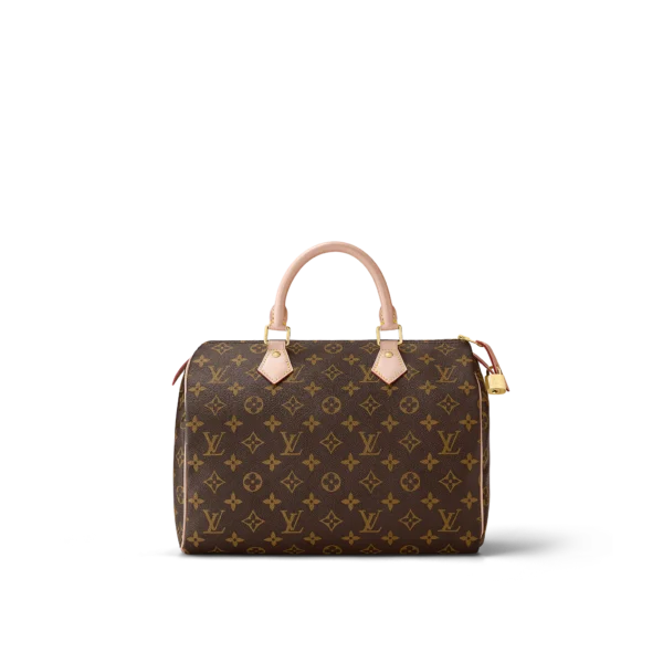 louis vuitton speedy 30 monogram canvas handbags M41108 PM2 Front view