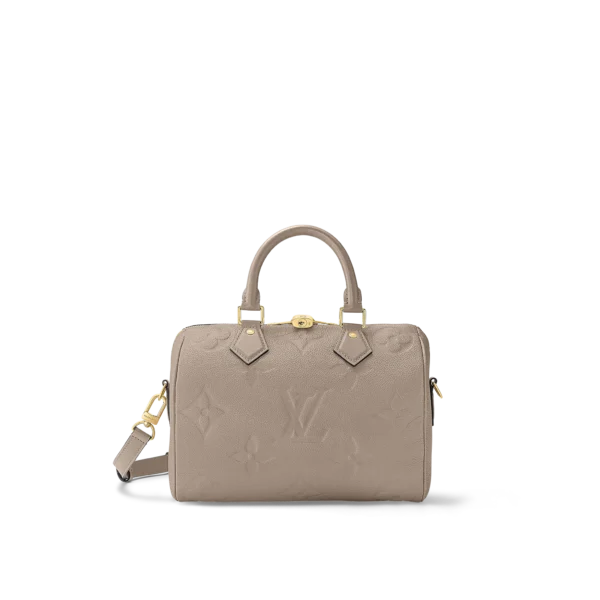 louis vuitton speedy bandouliere 25 bag monogram empreinte leather handbags M59273 PM2 Front view