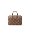 louis vuitton speedy bandouliere 30 damier ebene canvas handbags N41367 PM1 Back view