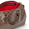 louis vuitton speedy bandouliere 30 damier ebene canvas handbags N41367 PM1 Interior2 view