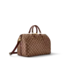 louis vuitton speedy bandouliere 35 damier ebene canvas handbags N41366 PM1 Side view