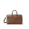 louis vuitton speedy bandouliere 35 damier ebene canvas handbags N41366 PM2 Front view